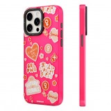 Coque iPhone 15 - Youngkit @Blushing. ginger Positive Quotes Case - Rouge