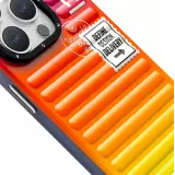Coque iPhone 15 Pro Max - Youngkit Color-Gradient Luggage-Inspired Case - Violet/bleu
