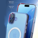Coque iPhone 17 - Gel transparent compatible MagSafe silicone TPU Super Clear