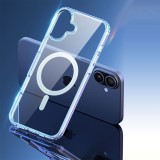 Coque iPhone 17 - Gel transparent compatible MagSafe silicone TPU Super Clear