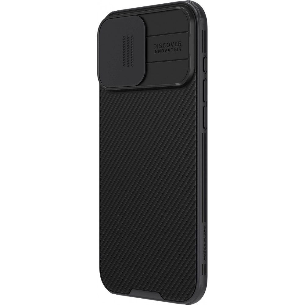 Coque iPhone 16 Pro - Nillkin CamShield Pro Magnetic Case avec MagSafe - Noir