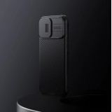 Coque iPhone 16 Pro - Nillkin CamShield Pro Magnetic Case avec MagSafe - Noir