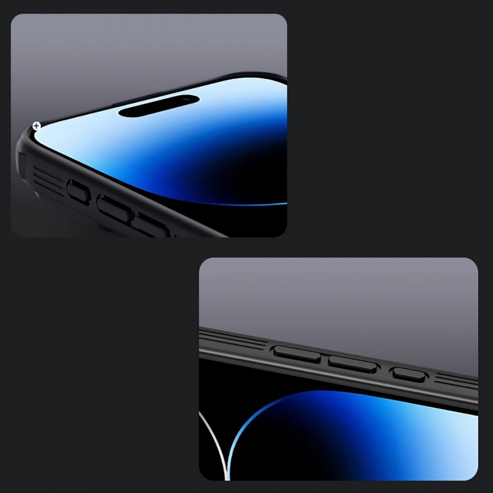 Coque iPhone 16 Pro - Nillkin CamShield Pro Magnetic Case avec MagSafe - Noir