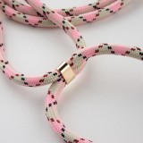 Coque iPhone 16e - Bio Eco-Friendly nature avec cordon collier - Rose