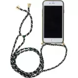 Coque iPhone 16e - Bio Eco-Friendly nature avec cordon collier - Vert foncé
