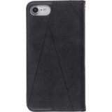 Coque iPhone 17e / 16e - Flip Géometrique - Noir