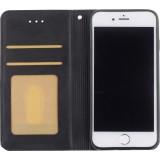 Coque iPhone 17e / 16e - Flip Géometrique - Noir