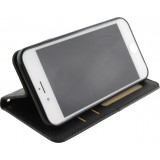 Coque iPhone 17e / 16e - Flip Géometrique - Noir