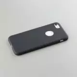 Coque iPhone 7 / 8 / SE (2020, 2022) - Silicone Mat - Noir