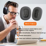 Ultra-weiche Memory-Schaum Mesh-Ohrpolster mit verstärktem Magnet (2er Set) - Schwarz - AirPods Max