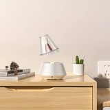Diffusor für ätherische Öle 3 in 1 Luftbefeuchter & Nachtlicht Vulkan-Design + Fernbedienung - Weiss