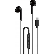 &Eacute;couteurs Intra-Auriculaires USB-C Dudao X3C Filaires 1.2m - Noir