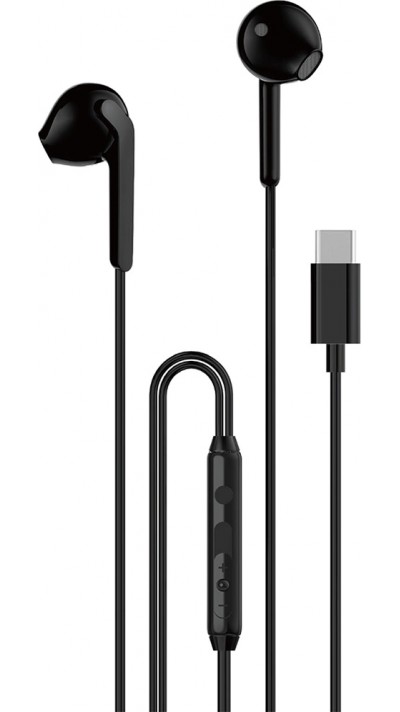 Écouteurs Intra-Auriculaires USB-C Dudao X3C Filaires 1.2m - Noir