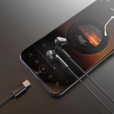&Eacute;couteurs Intra-Auriculaires USB-C Dudao X3C Filaires 1.2m - Noir