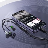 &Eacute;couteurs intra-auriculaires filaires USB-C 1.2m Acefast L5 avec embouts en silicone - Noir