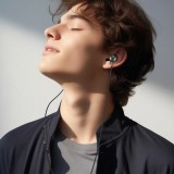 &Eacute;couteurs intra-auriculaires filaires USB-C 1.2m Acefast L5 avec embouts en silicone - Noir