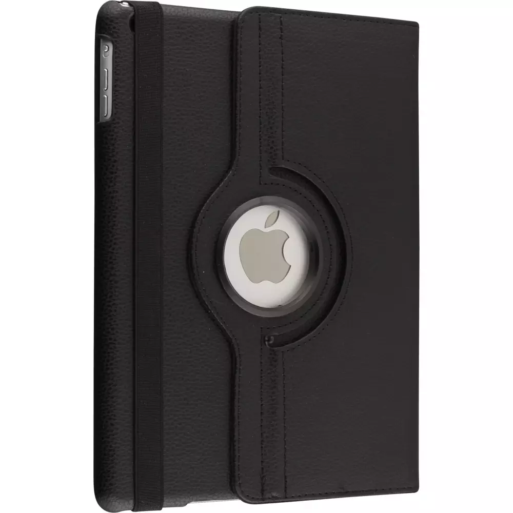 Etui cuir iPad Pro 12.9" (6e gén/2022, 5e gén/2021, 4e gén/2020, 3e gén/2018) - Premium Flip 360 - Noir