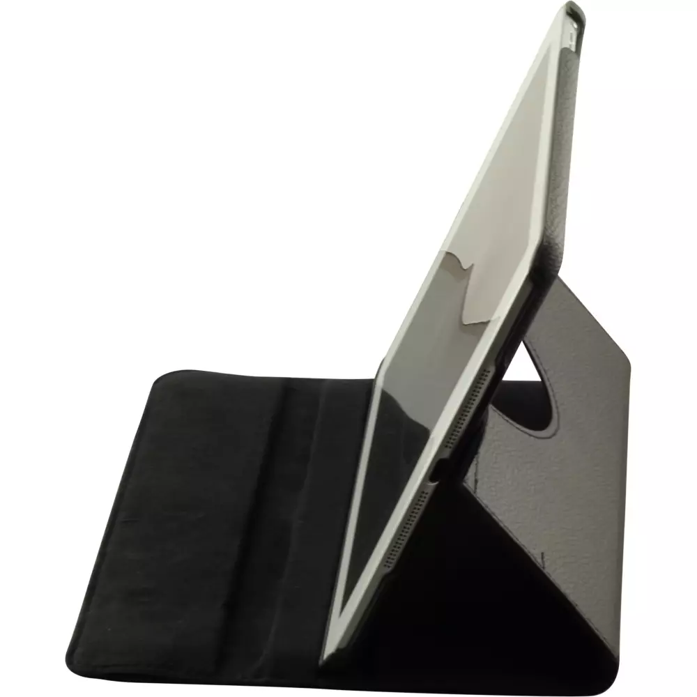 Etui cuir iPad Pro 12.9" (6e gén/2022, 5e gén/2021, 4e gén/2020, 3e gén/2018) - Premium Flip 360 - Noir