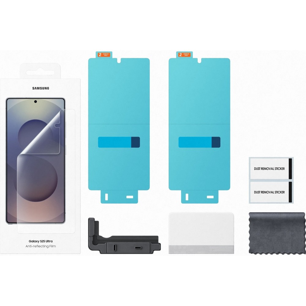 Originaler Samsung Schutzfilm kratzfest - Transparent - Samsung Galaxy S24 Ultra