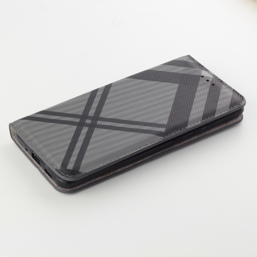 Fourre Samsung Galaxy S26 - Flip Lines - Gris