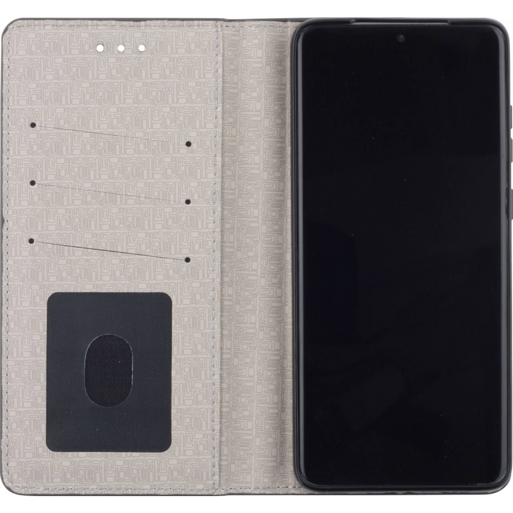 Fourre Samsung Galaxy S26 - Flip Lines - Gris