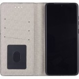 Fourre Samsung Galaxy S26 - Flip Lines - Gris