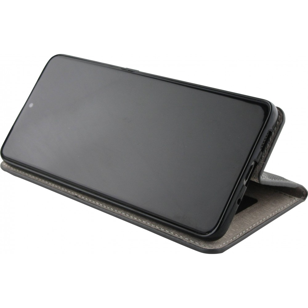 Fourre Samsung Galaxy S26 - Flip Lines - Gris