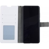 Hülle Samsung Galaxy A54 - Premium Flip Leder Tasche - Weiss