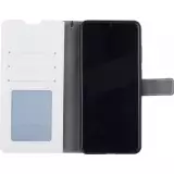 Fourre Samsung Galaxy S24+ - Premium Flip cuir lisse porte-cartes - Blanc