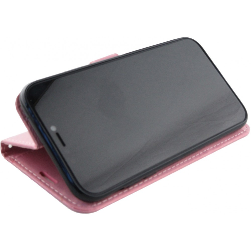 Hülle iPhone 11 - Premium Flip - Hellrosa