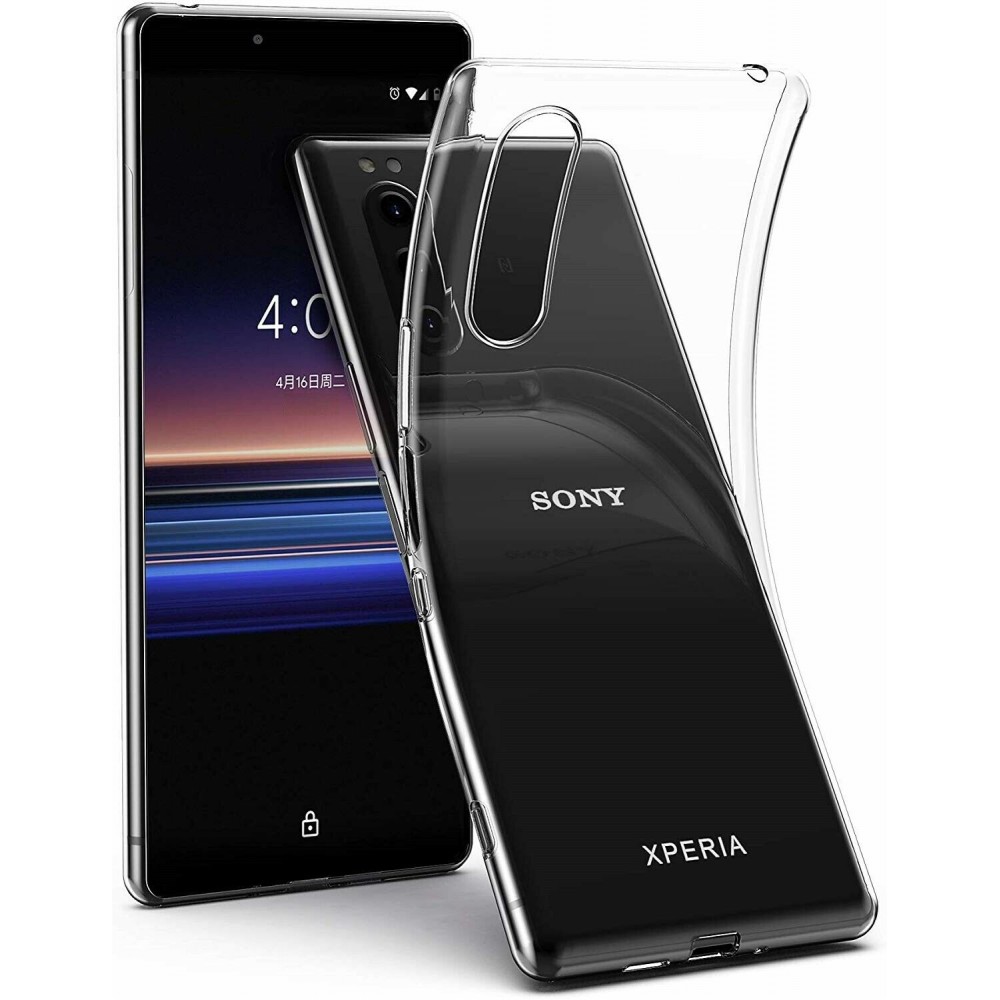 Hülle Xperia 10 IV - Gummi Transparent Silikon Gel Simple Super Clear flexibel