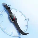 Joyroom Fit-Life JR-FT3 smartwatch Bluetooth IP68 compatible avec iPhone & Android - Noir