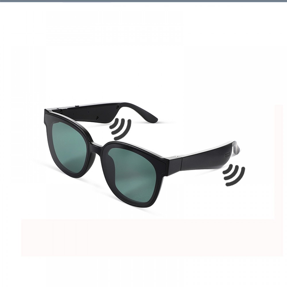 Lunettes de soleil Bluetooth avec haut-parleurs sans fil - Noir