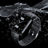 Montre connectée smartwatch Choetech WT001 Bluetooth 5.0 étanche IP67 (fonction de réponse aux appels, modes sport multiples) - Noir
