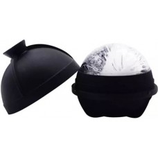 Moule à glaçon boule pour cocktails et Longdrinks silicone - Noir