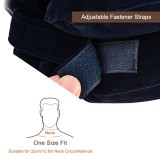 Oreiller cervical gonflable ajustable pour soulagement des douleurs au cou