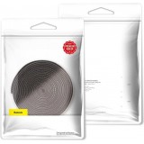 Organisateur de câbles Velcro Baseus Rainbow Circle, Sangles en boucle et crochet 3m, Ruban adhésif Velcro ACMGT-F01 - Noir