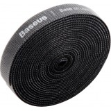 Organisateur de câbles Velcro Baseus Rainbow Circle, Sangles en boucle et crochet 3m, Ruban adhésif Velcro ACMGT-F01 - Noir