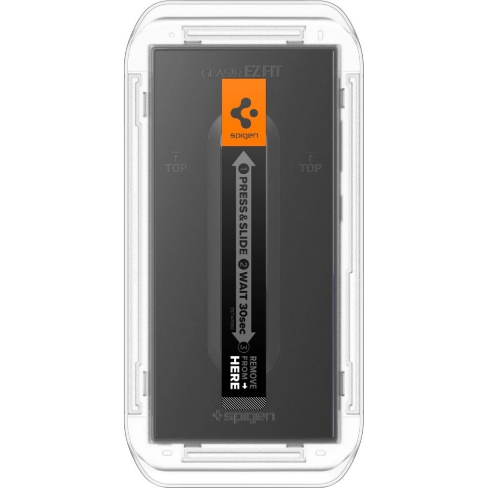 Pack de 2 vitres de protection Spigen Glas.tR EZ Fit avec syst&egrave;me d'installation facile - Galaxy S24 Ultra