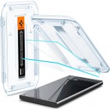 Pack de 2 vitres de protection Spigen Glas.tR EZ Fit avec syst&egrave;me d'installation facile - Galaxy S24 Ultra