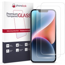 2er Set Panzer Glas Displayschutzfolie - iPhone 14