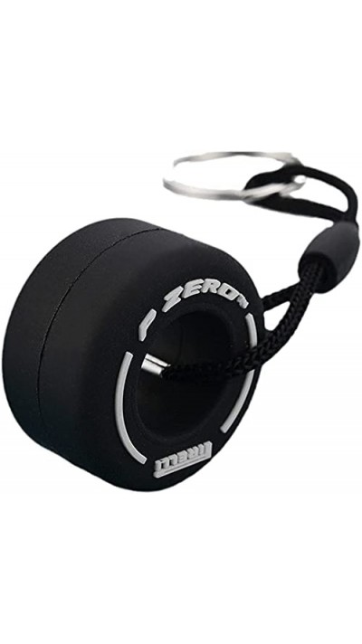 Porte-clés / bijoux universel - Pneu "P Zero" Pirelli F1 Sport - Blanc