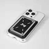 Porte-cartes premium magnétique avec aimants forts - Compatible avec Apple MagSafe  - Design nr 14