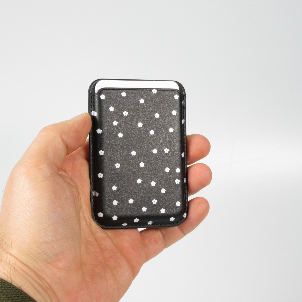 Porte-cartes premium magnétique avec aimants forts - Compatible avec Apple MagSafe  - Design nr 3
