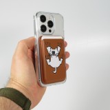 Porte-cartes premium magnétique avec aimants forts - Compatible avec Apple MagSafe  - Design nr 6