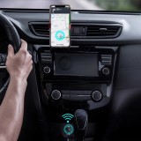 Récepteur audio Bluetooth 5.0 Baseus BA01 adaptateur câble AUX jack - Noir