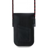 Red Bull Racing pochette universelle look carbon - Noir