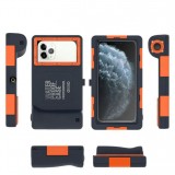 SHELLBOX Universelle Smartphone Hülle Professional Waterproof Case 2nd Generation (15 Meter) - Orange