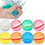 Wiederverwendbare Silikon-Wasserbomben (7-teiliges Set) mit Magnetverschluss - Multicolor