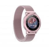 Smart Watch HDT8 montre intelligente avec bracelet milanais taille universelle - Rose
